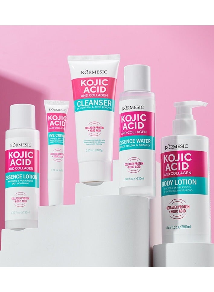 Kormesic Kojic Acid Collagen Essence Water 130ml | Even Skin Tone, Deep Hydration - Image 3