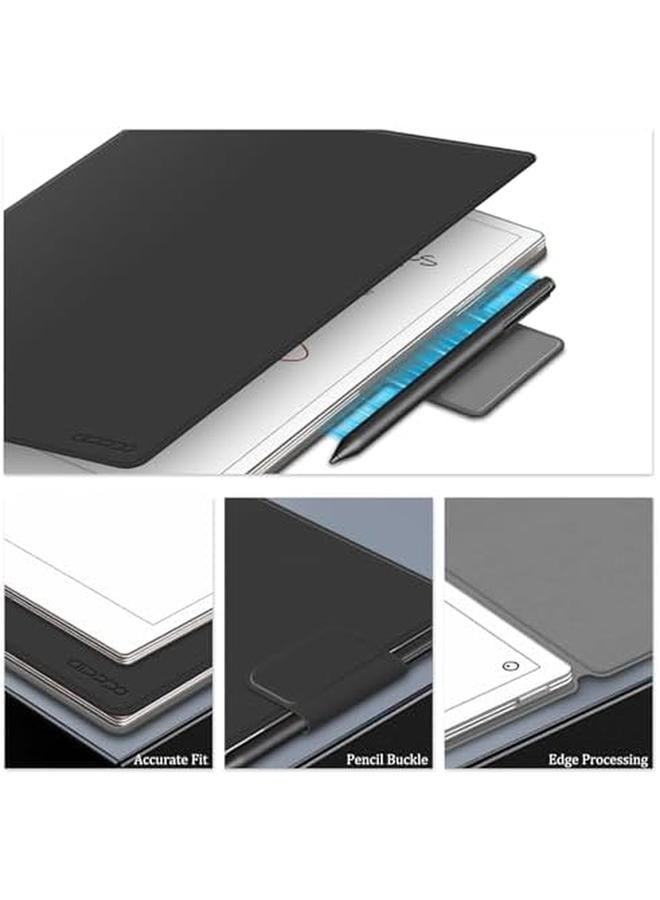 11.8" Remarkable Paper Pro Tablet Color Display Paper Tablet (Released In 2024) Folio Design With Bulit In Magnet Leather Cover With Auto Wake Sleep Function.