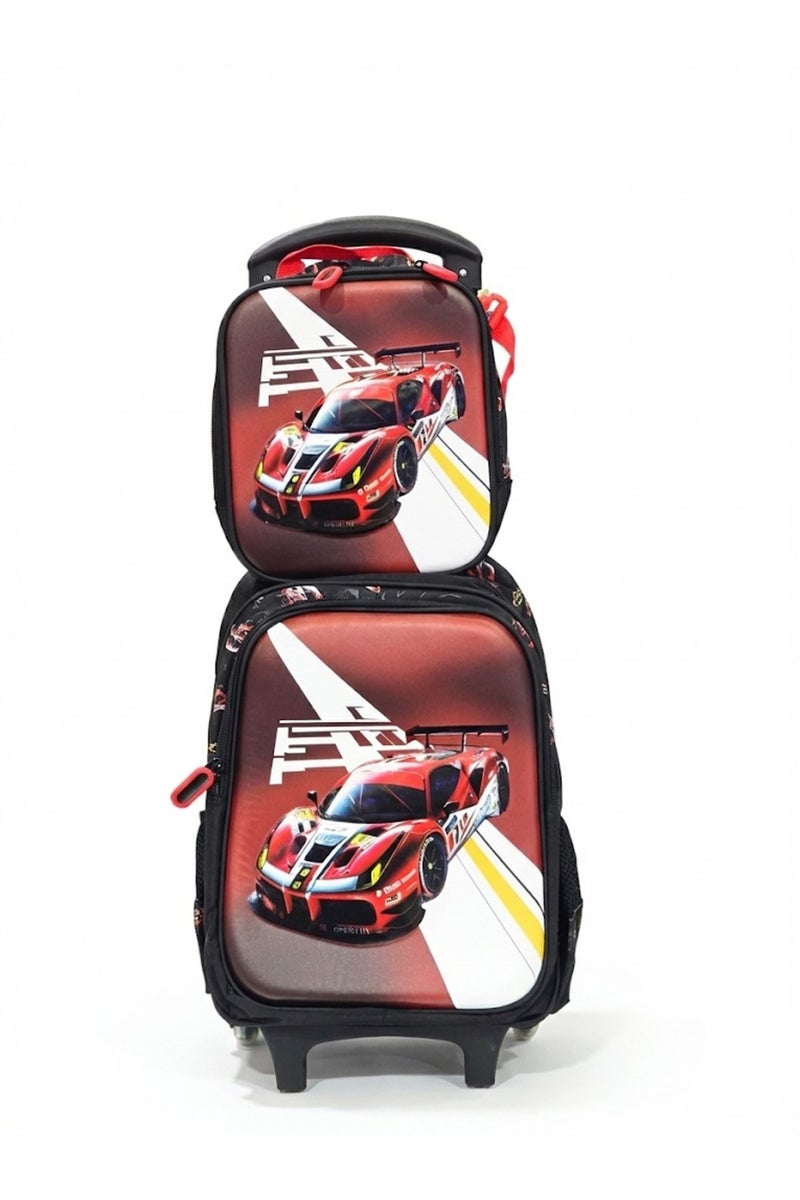 Aspire Books Car-Themed School Backpack for Kids 18 Inch  – Fun, Durable, and Spacious - Image 4