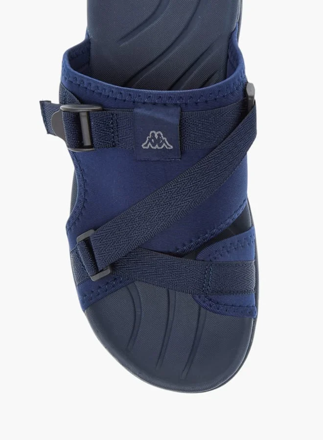 Kappa Mens Solid Slip-On Sports Sandals With Cushioning