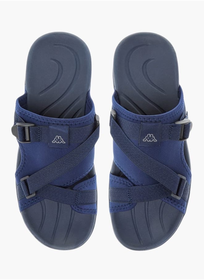 Kappa - Mens Solid Slip-On Sports Sandals With Cushioning - Image 1