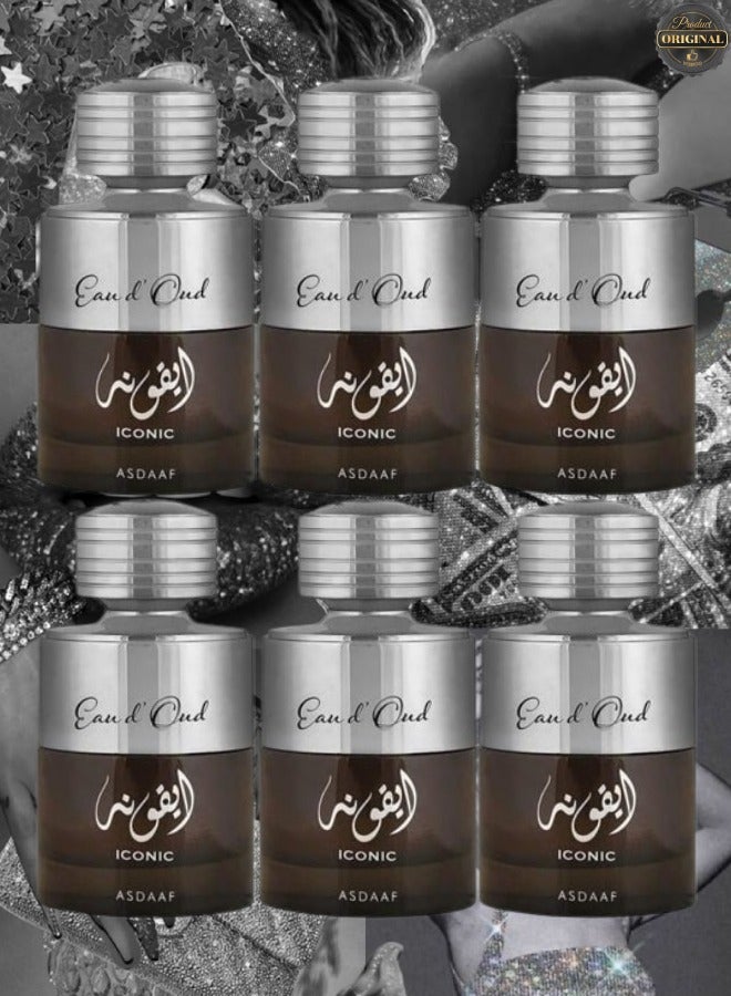 أصداف 6 قطع عطر أيقوني 100 مل - Image 1