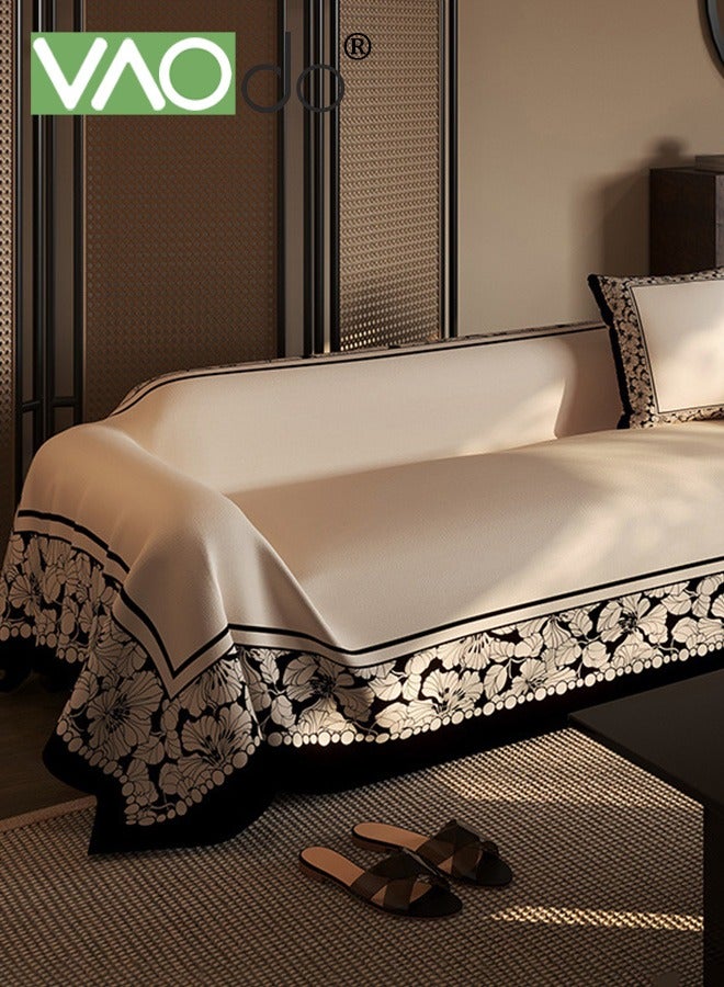 فاو دو أغطية أريكة لثلاثة وسائد أريكة سميكة قابلة للتهوية واقي أريكة مقطعي غطاء أريكة للحيوانات الأليفة أغطية أريكة 180 × 300 سم - Image 1