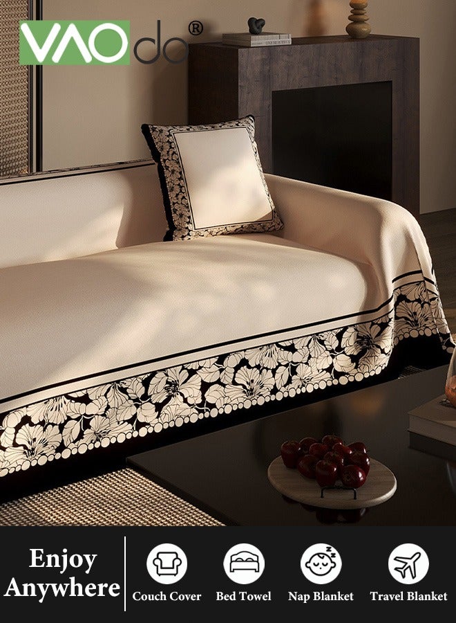 فاو دو أغطية أريكة لثلاثة وسائد أريكة سميكة قابلة للتهوية واقي أريكة مقطعي غطاء أريكة للحيوانات الأليفة أغطية أريكة 180 × 300 سم - Image 3