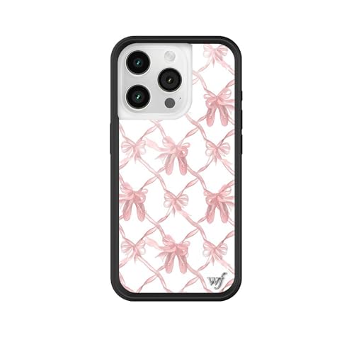 Wildflower Cases - On Pointe, Compatible with Apple iPhone 16 Pro | Pink White Bows Wf Girl Aesthetic Ballet Cute Trendy - Protective Black Bumper, 4ft Drop Test Certified, Women Owned Small Business - Image 5