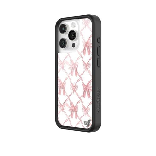 Wildflower Cases - On Pointe, Compatible with Apple iPhone 16 Pro | Pink White Bows Wf Girl Aesthetic Ballet Cute Trendy - Protective Black Bumper, 4ft Drop Test Certified, Women Owned Small Business - Image 2