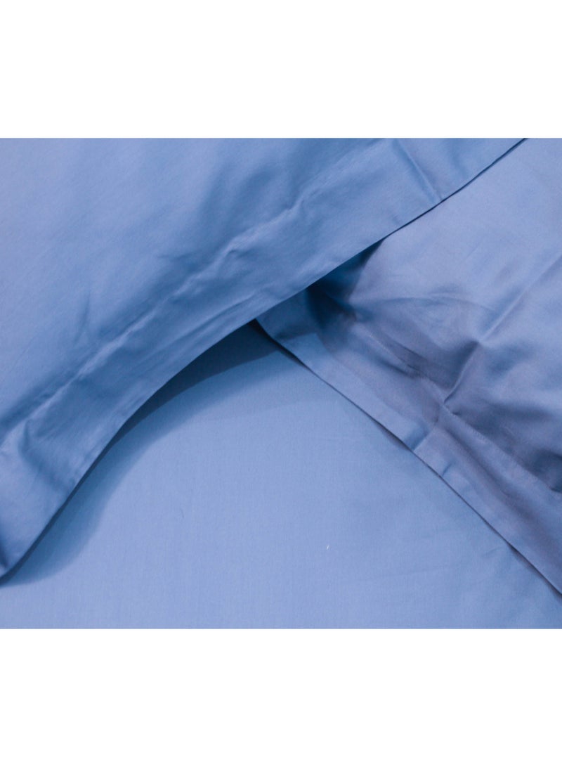 60s Light Luxury Embroidery Royal Blue 200 * 230cm Bed Set of Four Pieces  - Image 3