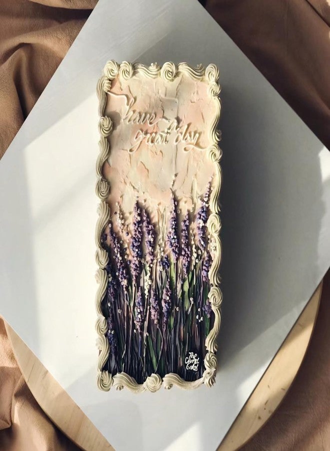 MINFEIDMS Lavender Flower Fondant Molds Wheat Leaf Candy Grass Silicone Mold For Cake Decorating Cupcake Topper Chocolate Gum Paste Polymer Clay - Image 3