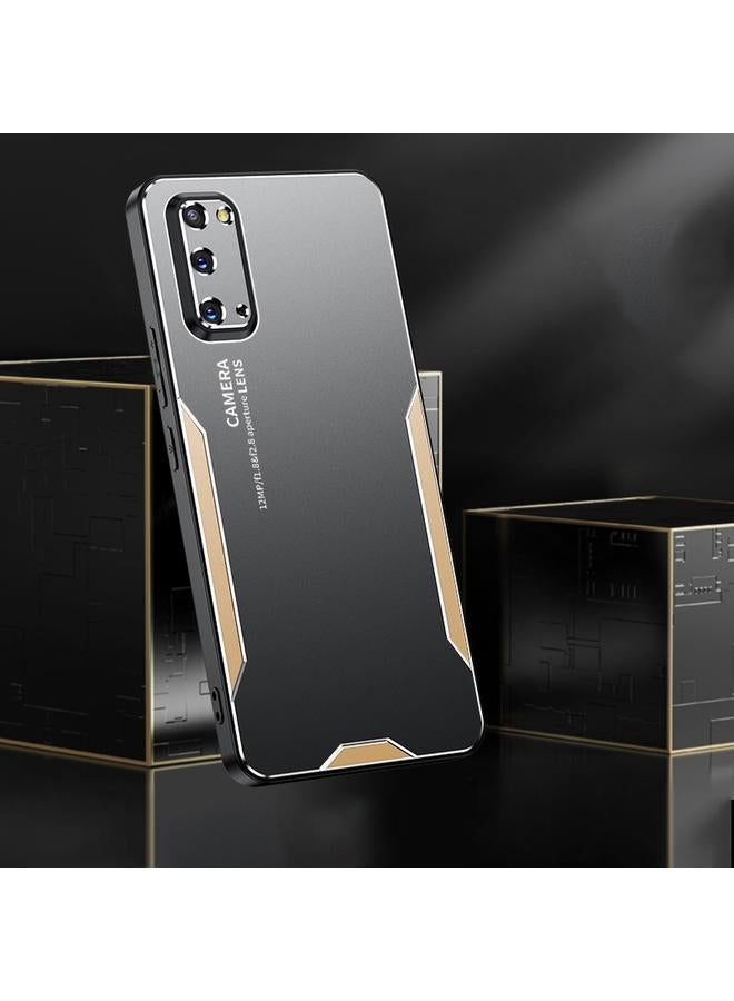 S-TOP Case For Samsung Galaxy S20 Blade Series TPU Hybrid Metal Phone Case - Image 2