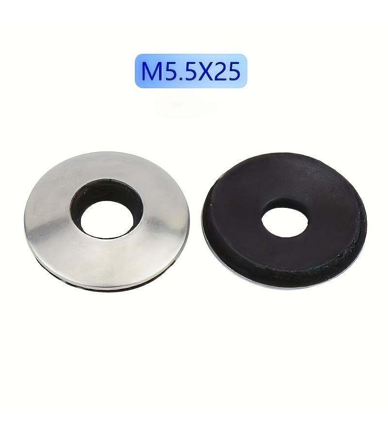 60 قطعة من مجموعات حشيات الختم من النيوبرين مقاس M5 5X19 مع وسادات مطاطية للمسامير - Image 5