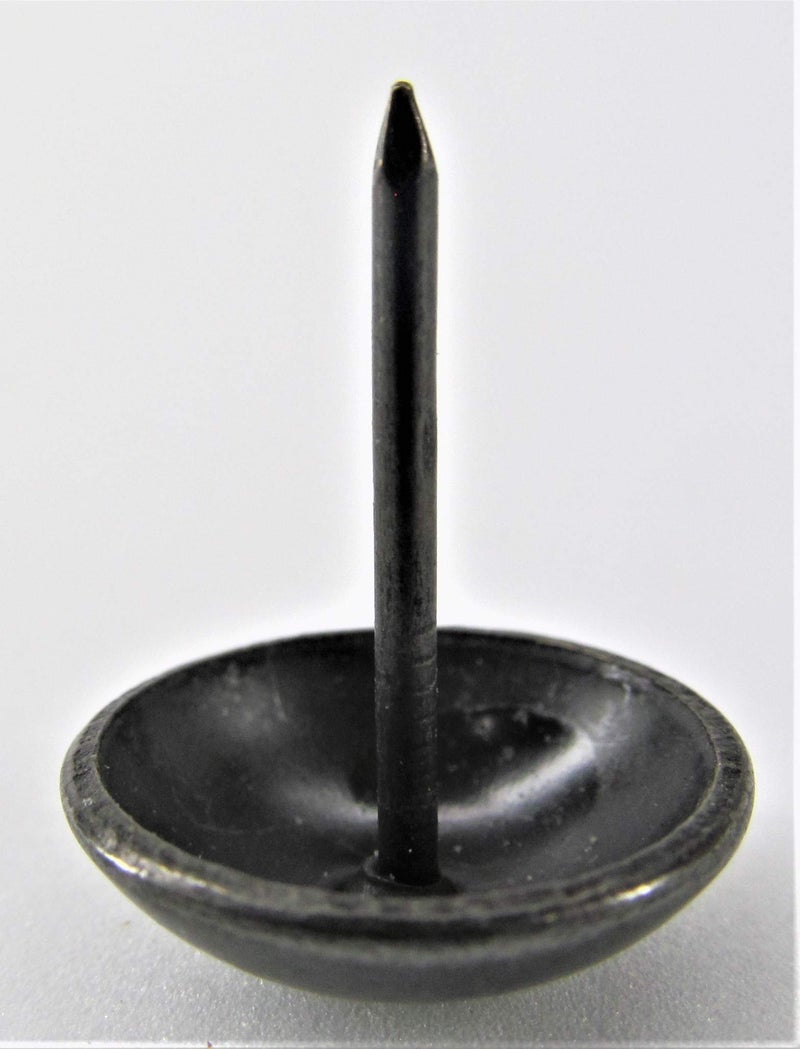 ComfortStyle Premium Upholstery Tacks, Nailhead Decorative Trim for Furniture, 5/8" Diameter, 100 Nails (Black Pearl) - Image 3