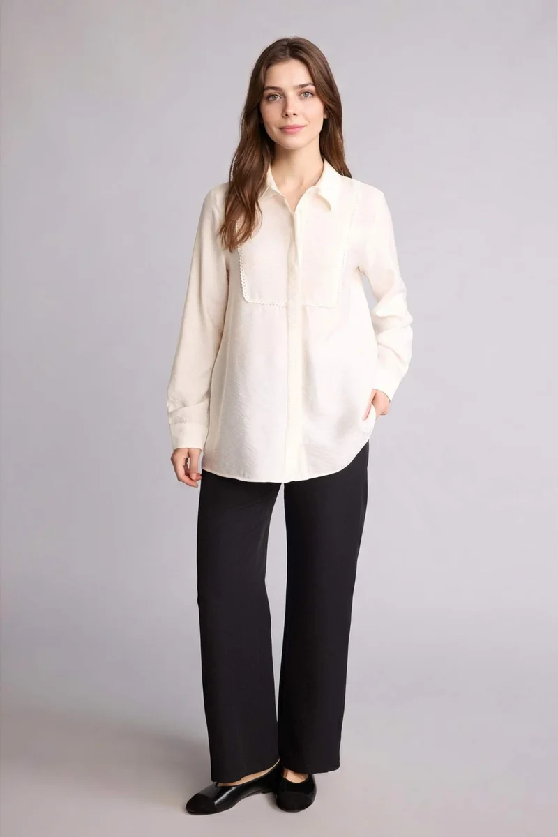 DeFacto Regular Fit Long Sleeve Tunic