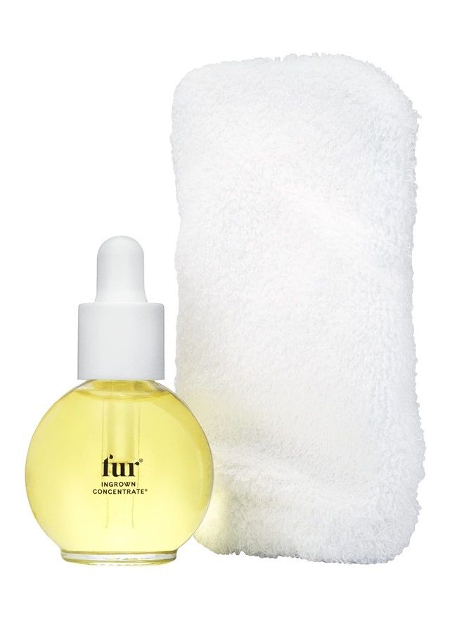 Fur Ingrown Concentrate: Exfoliating Oil Kit for your Hair and Skin to Smoothe, Soothe, and Treat Ingrown Hairs - O.5FL OZ - Image 1