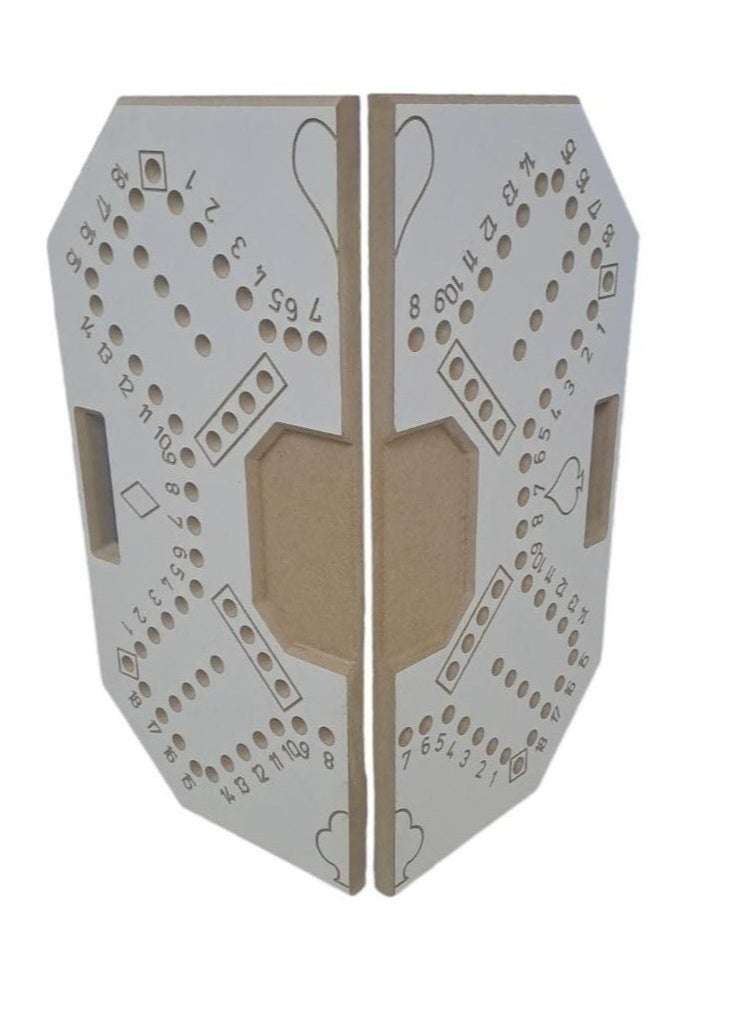 Generic - Wooden Jakaroo Card and Board Game 4 Players for More Fun Size 38cm/57cm - Image 1