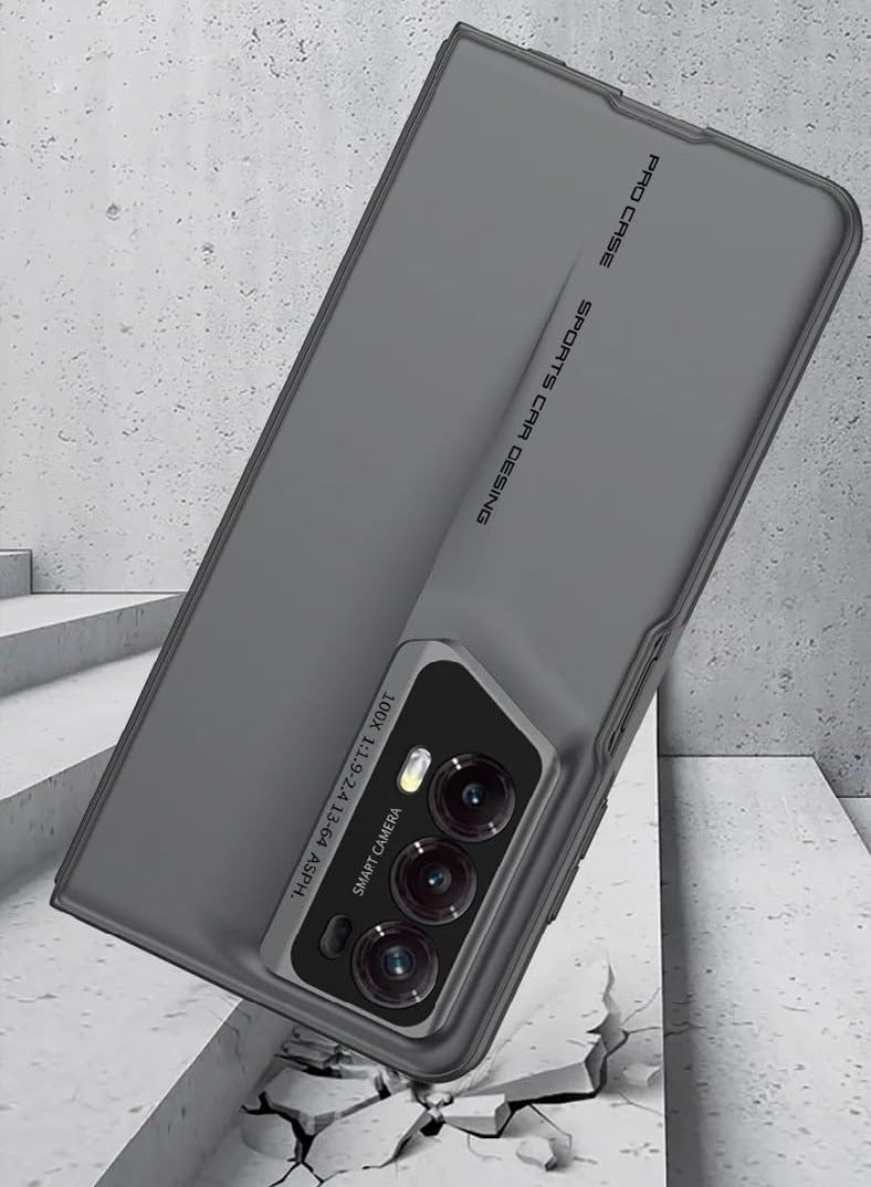 general Case Compatible with Huawei Honor Magic V2 Case with Screen Protector, Ultra Thin Frosted Matte PC Back Cover for Huawei Honor Magic V2 - Image 3