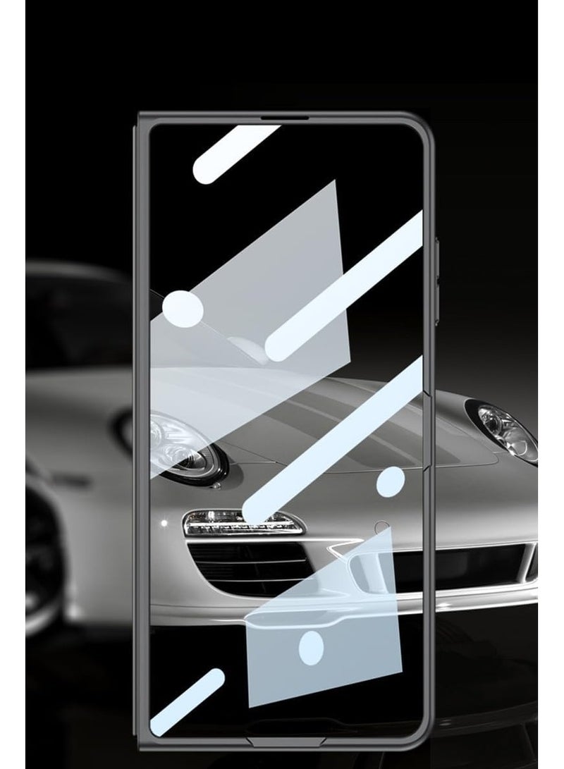 general Case Compatible with Huawei Honor Magic V2 Case with Screen Protector, Ultra Thin Frosted Matte PC Back Cover for Huawei Honor Magic V2 - Image 4