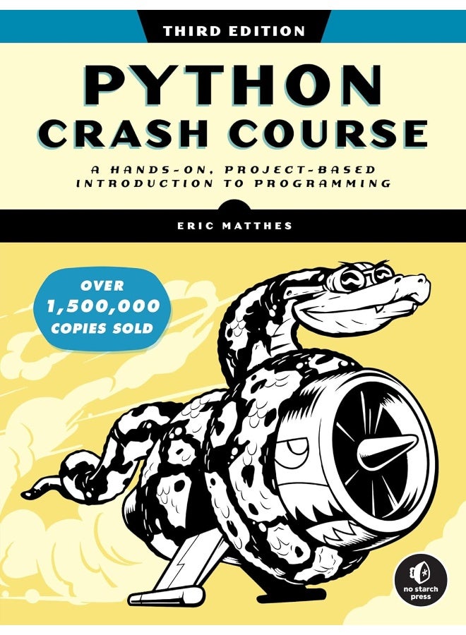 Python Crash Course, 3rd Edition: A Hands-On, Project-Based Introduction to Programming - Image 1