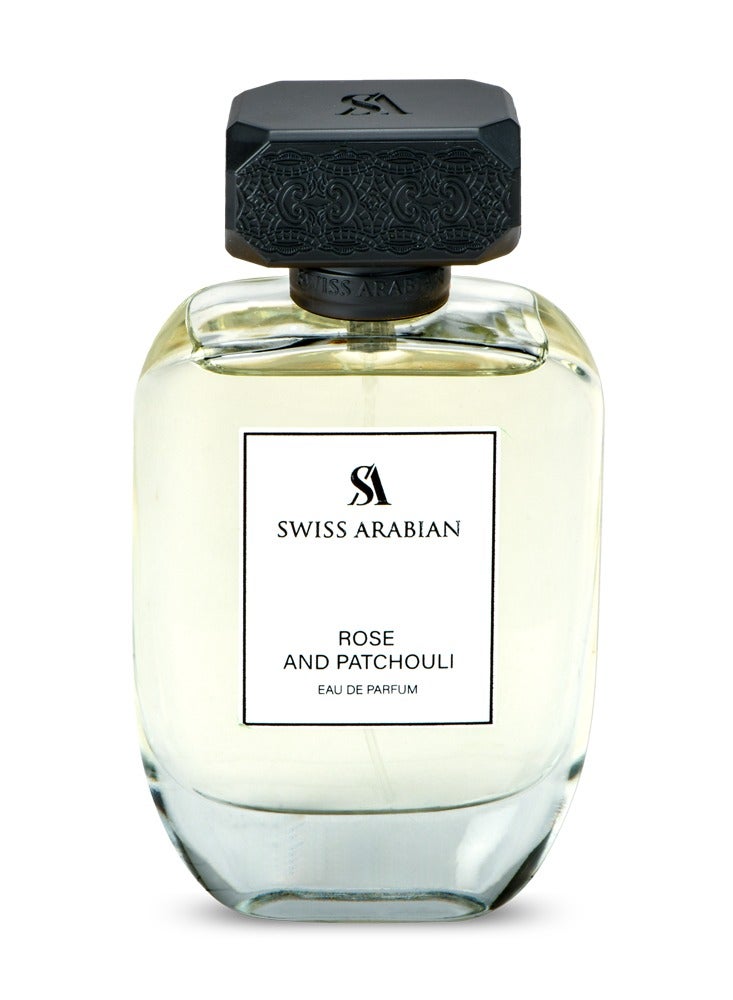 SWISS ARABIAN ماء عطر الورد والباتشولي 100 مل - Image 1