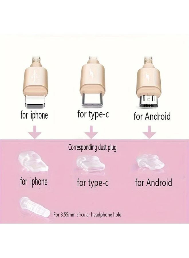 Moon Astronaut Phone Dust Plug DIY Creative Anti Lost Rope For Iphone - Image 4