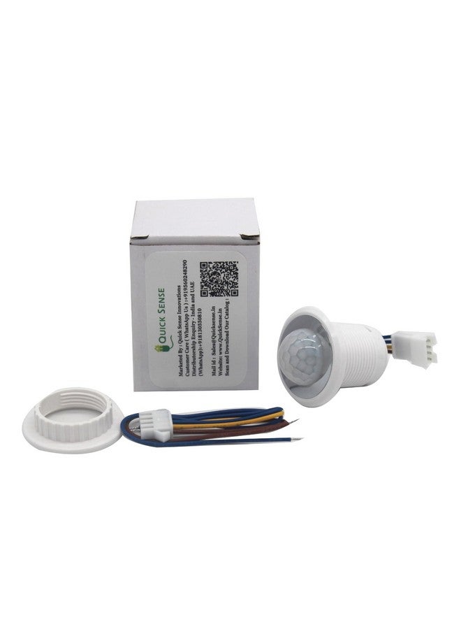 Quick Sense(QS-05B Mini Motion Sensor Light Switch 110-220V PIR Sensor Smart Detection Time Delay Adjustable Infrared Induction Detector - Image 2