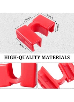 Vitacelli Chopstick Helpers 5 Pieces Reusable Chopstick Helpers Training Chopsticks BPA Free POM Fon-Toxic Non-Slippery for Many Age, Beginner, Trainers or Learner, Left or Right Hand RED  - Image 5