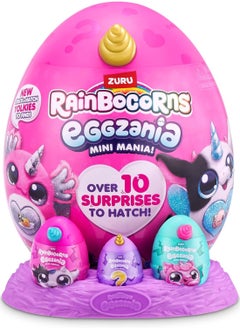 ZURU Rainbocorns Eggzania Mini Mania Plush Surprise  - Image 1