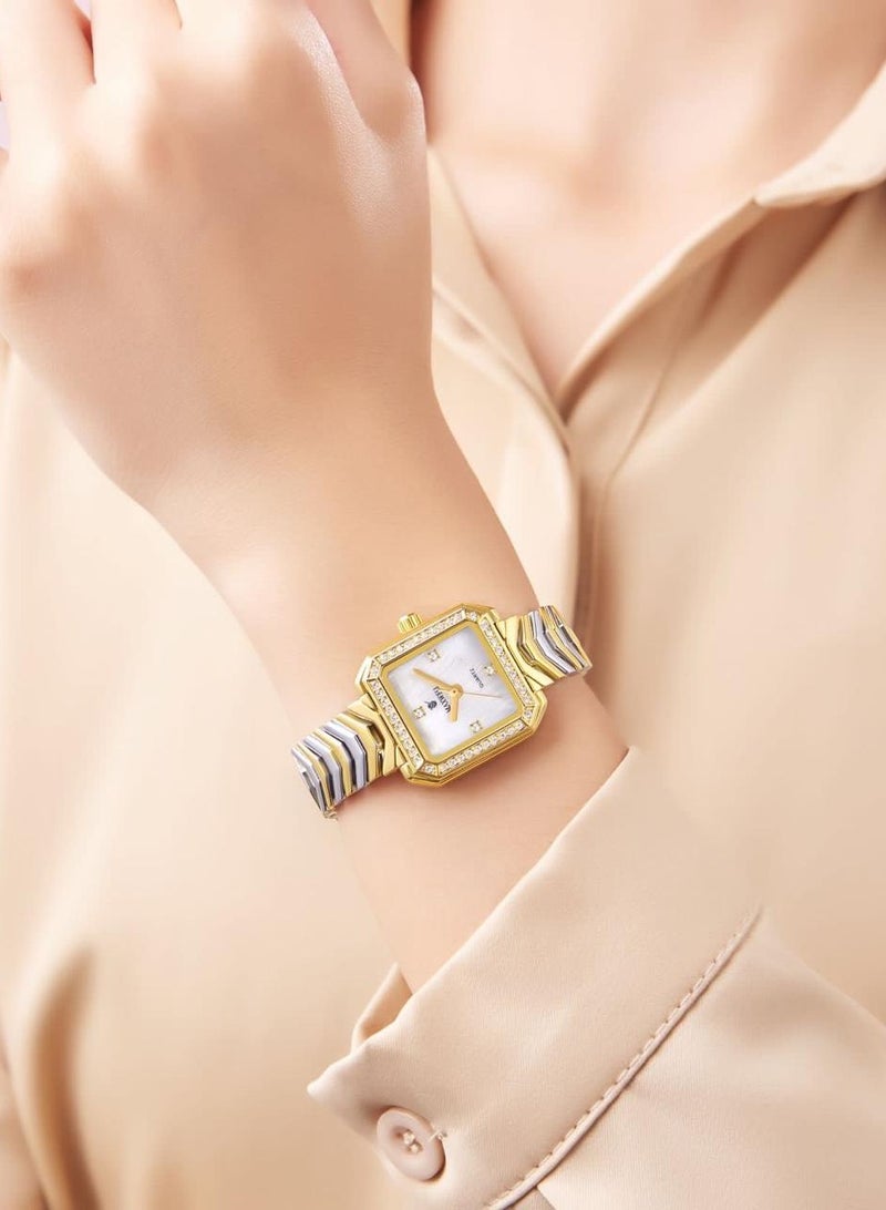 Maxwell women's watch, waterproof, one-year warranty, warranty card