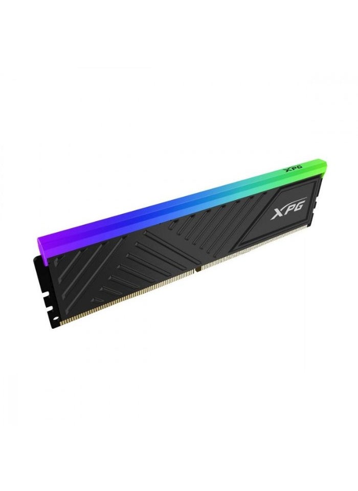XPG - XPG SPECTRIX D35G RGB DDR4 3600MHz CL16 16GB (2x8GB) 288-Pins UDIMM Desktop Memory RAM Kit | Black - Image 1