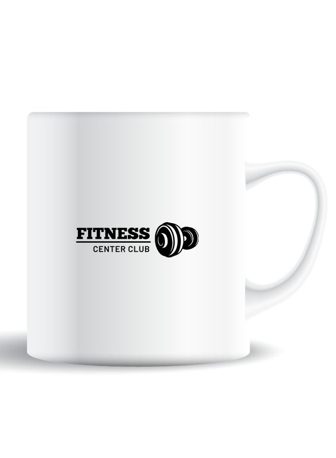 Theodor Premium Quality Two Sided Printed Coffee Mug Tea Cup Fitness Club For Home Office, Kids Men Women - Image 1