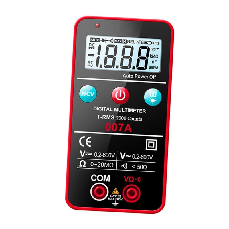 Digital Multimeter Voltage Tester Pen With Backlight Auto Range And Diode Test - Image 2