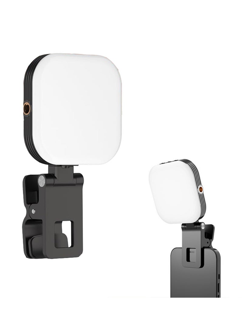 Excefore Selfie Light Magnetic, LED Fill Light Compatible with Magsafe, iPhone Light Rechargeable with Clip, for Selfies/TikTok/Zoom Calls/Video Conference/Travel Photography  - Image 1