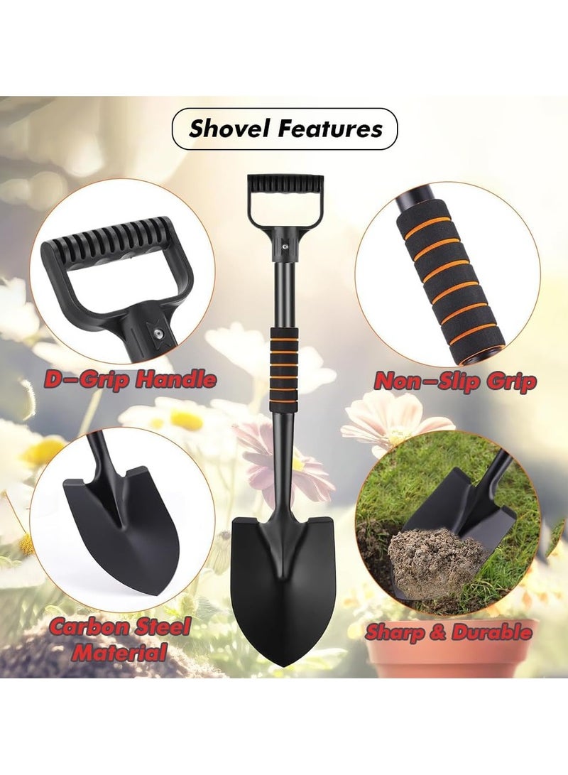 مخطوطات مجرفة للحفر، مجرفة شديدة التحمل مقاس 67 سم بمقبض على شكل حرف D، مجرفة قبضة مضادة للانزلاق، مجرفة الشاطئ، مجرفة التخييم، مجرفة الحديقة، أدوات البستنة، مجرفة البستنة - Image 5