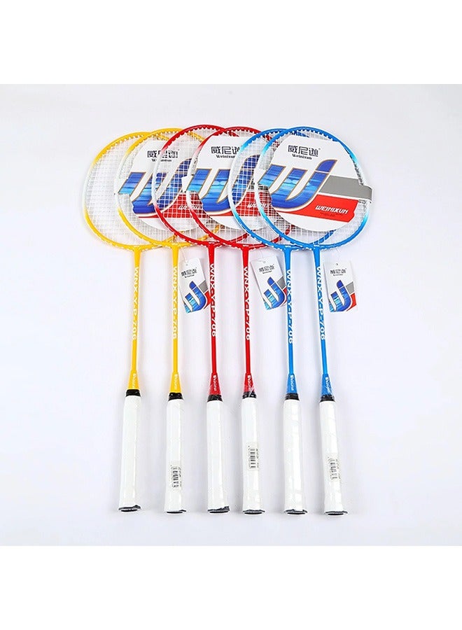 Weinixun The adult badminton racket set is easy to use and durable and comes with a can of balls - Image 2