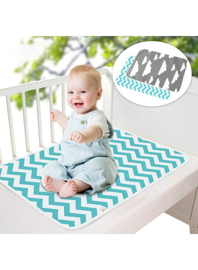 Moro Moro Baby Waterproof Changing Pad, 50x70 cm, Soft Cotton Surface - Image 1