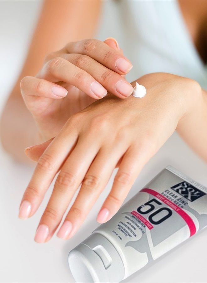 solrx MINERAL+ SPF 50 Sunscreen - Zinc Oxide Sunscreen, Water Resistant Sunscreen, Reef Safe Sunscreen, Broad Spectrum Sunscreen for Face and Body - Image 4