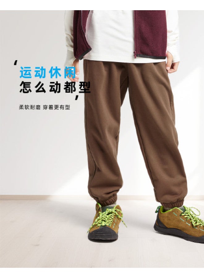 Annil Boys Girls Baby Jogger Pants Loose Fit Cuffed Casual Sweatpants For Spring Autumn - Image 1