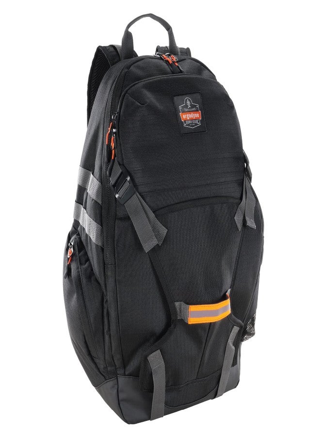 Ergodyne Arsenal 5188 Work Gear Jobsite Backpack with Hard Hat Storage, Padded Shoulder Straps, 39L Capacity,Black, Large - Image 1