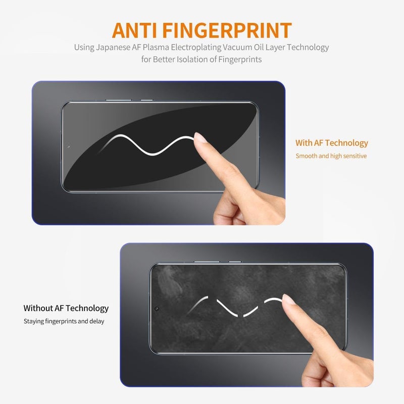 إنكاي واقي شاشة زجاجي مقسّى من لهاتف Nothing Phone 3a Lite، فيلم حماية من الألومنيوم والسيليكون بحواف مقوسة كبيرة شفاف - Image 3