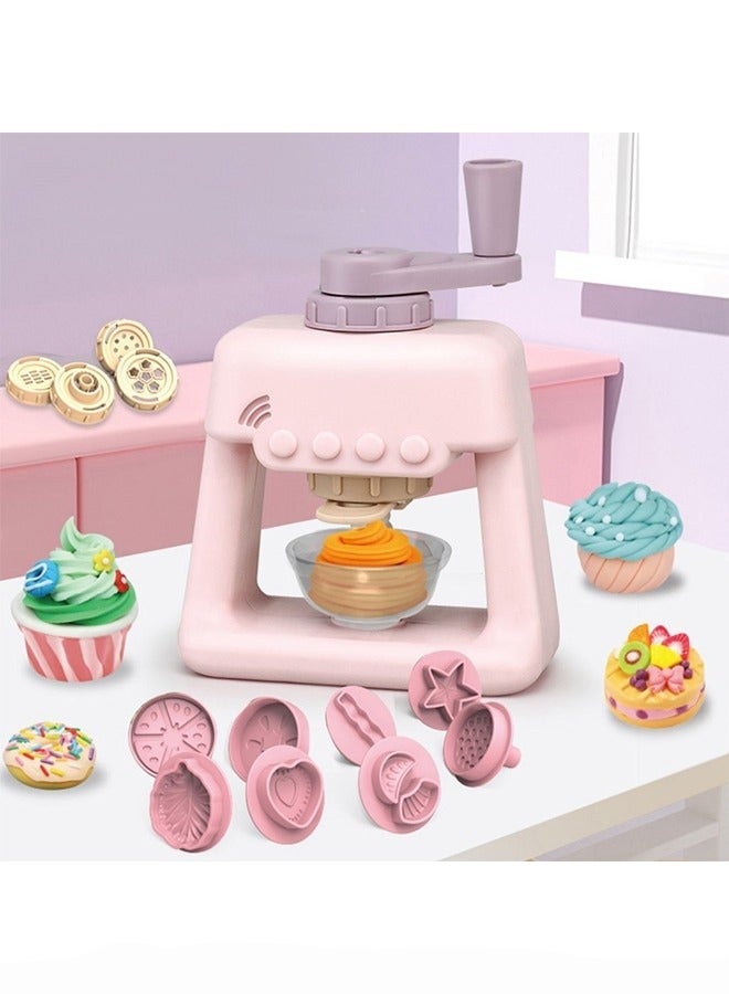 MIXDE Playdough Set, Play dough Tools, Play dough Ice Cream Set with 28 PCS Play Dough Accessories and Play Clay Sets with 12 Colors Dough for 3 4 5 6 Years Old Boys and Girls Birthday Gift - Image 3