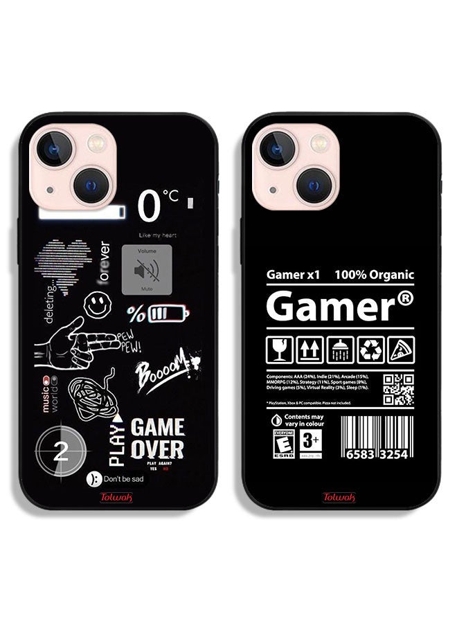 Tolwak Two Cases For Apple iPhone 13 mini Protective Covers Gamer - Image 1