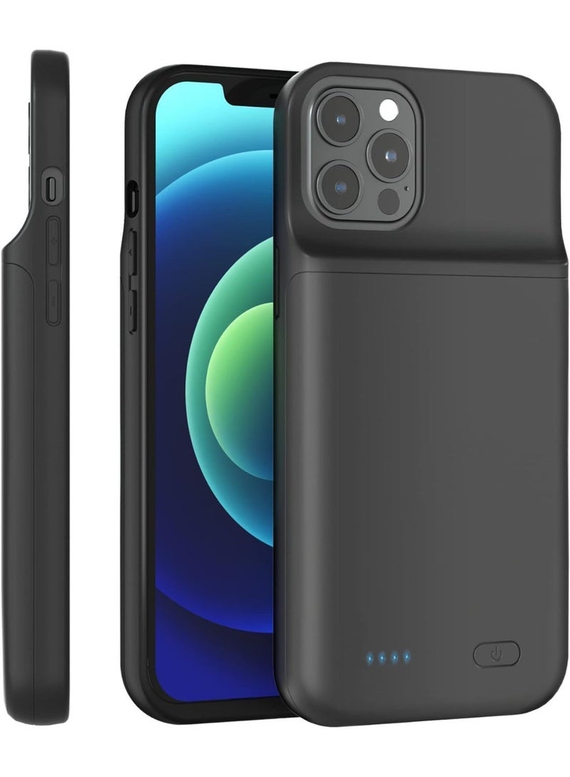 7000mAh Rechargeable Battery Case for iPhone 13 Pro Max & 12 Pro Max with Drop Protection - Image 3