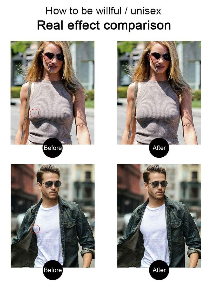 Kanza وسادات غطاء الحلمة المصنوعة من السيليكون على شكل قلب - زوج واحد - Image 3