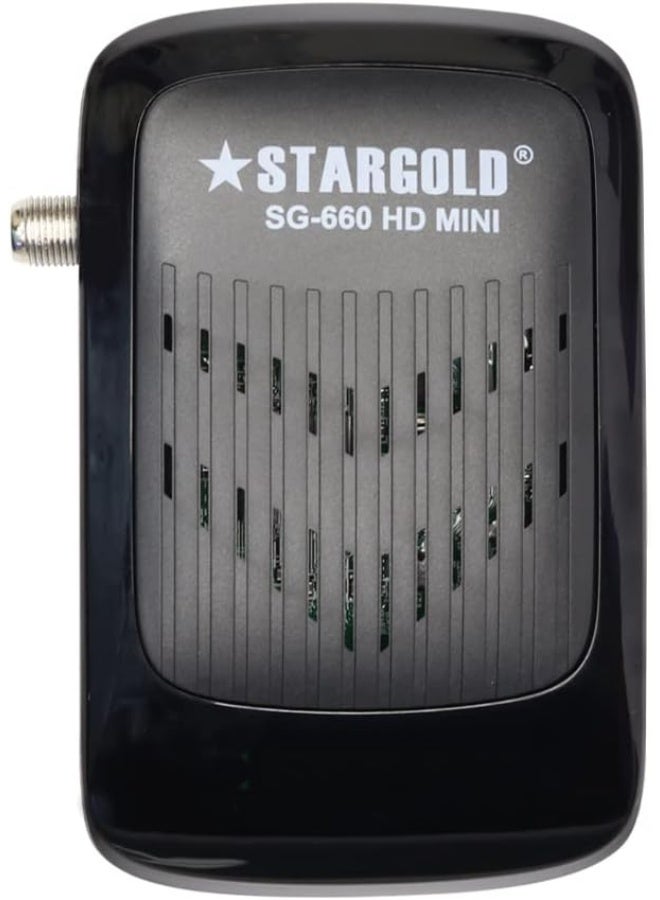 Stargold Satellite Receiver Full HD 4K, 4000 Channels, EPG, MPEG-2/4, OSD, Blind Scan/auto Scan, Support USB PVR, SG-660 HD MINI  - Image 2