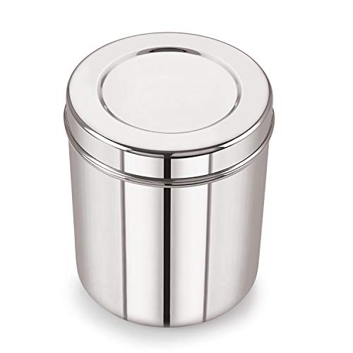 neelam - SSDD182P Stainless Steel 18 22G Deep Dabba, 7100 ml, Silver - Image 4