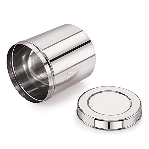 neelam - SSDD182P Stainless Steel 18 22G Deep Dabba, 7100 ml, Silver - Image 5
