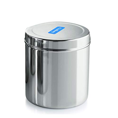 neelam - SSDD182P Stainless Steel 18 22G Deep Dabba, 7100 ml, Silver - Image 1