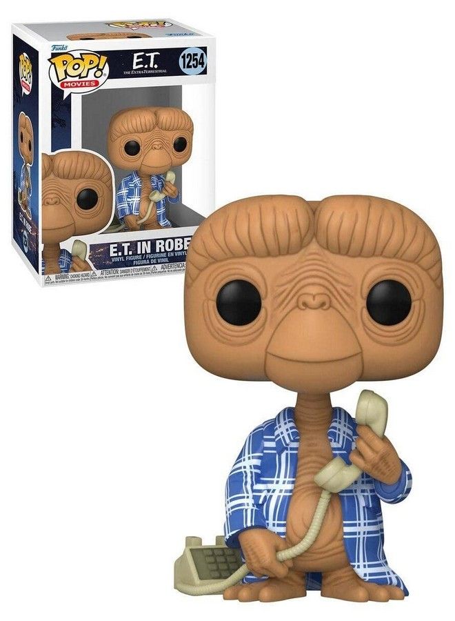 Funko Pop! Movies: E.T. The Extra Terrestrial E.T. In Flannel - Image 2