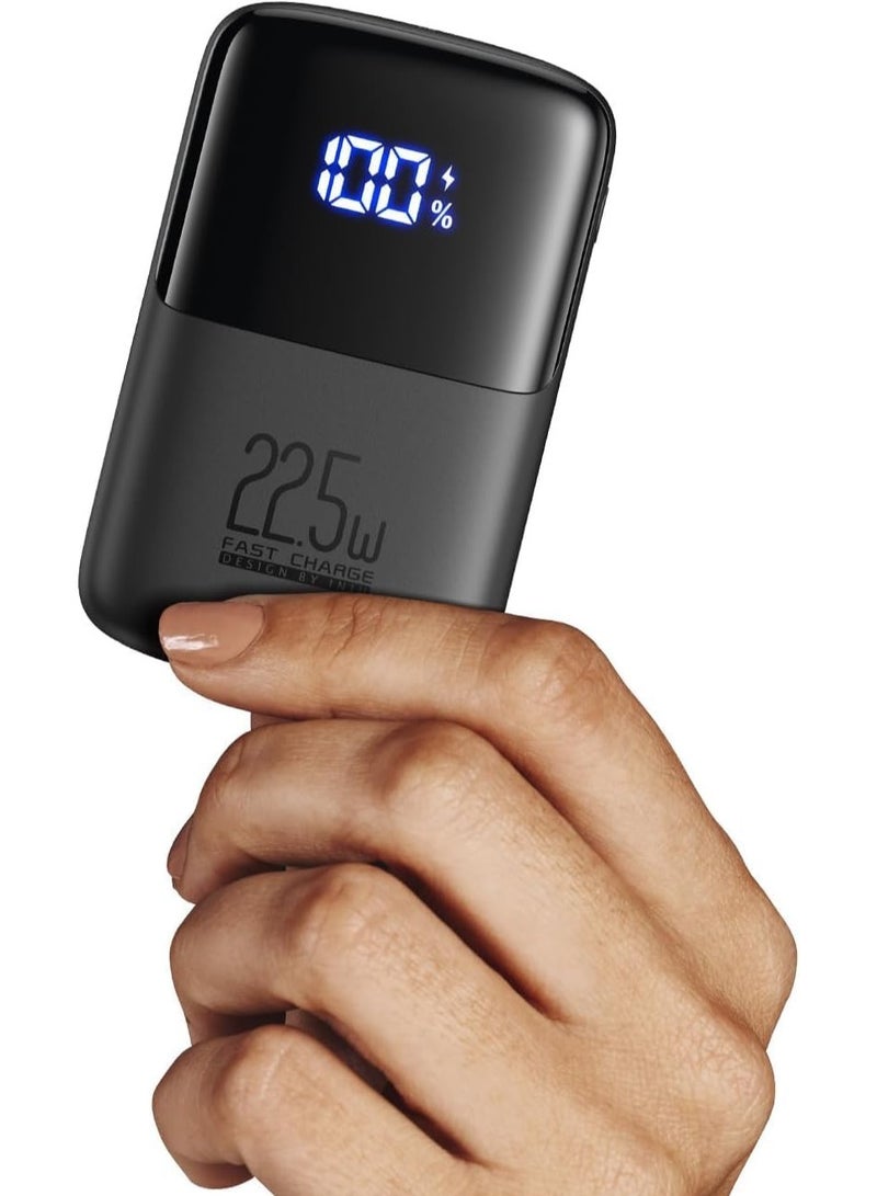 اي ان اي يو باور بانك 10000 ملي أمبير صغير الحجم - بمنفذ USB-C 3.0 وQC 4.0 - شحن سريع 3 مخارج - متوافق مع آيفون وسامسونج وأجهزة USB-C - Image 1