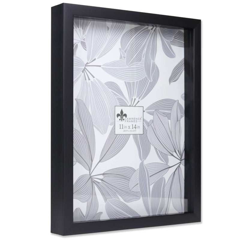Lawrence Frames 785011 Shadow Box Frame 11x14 Black