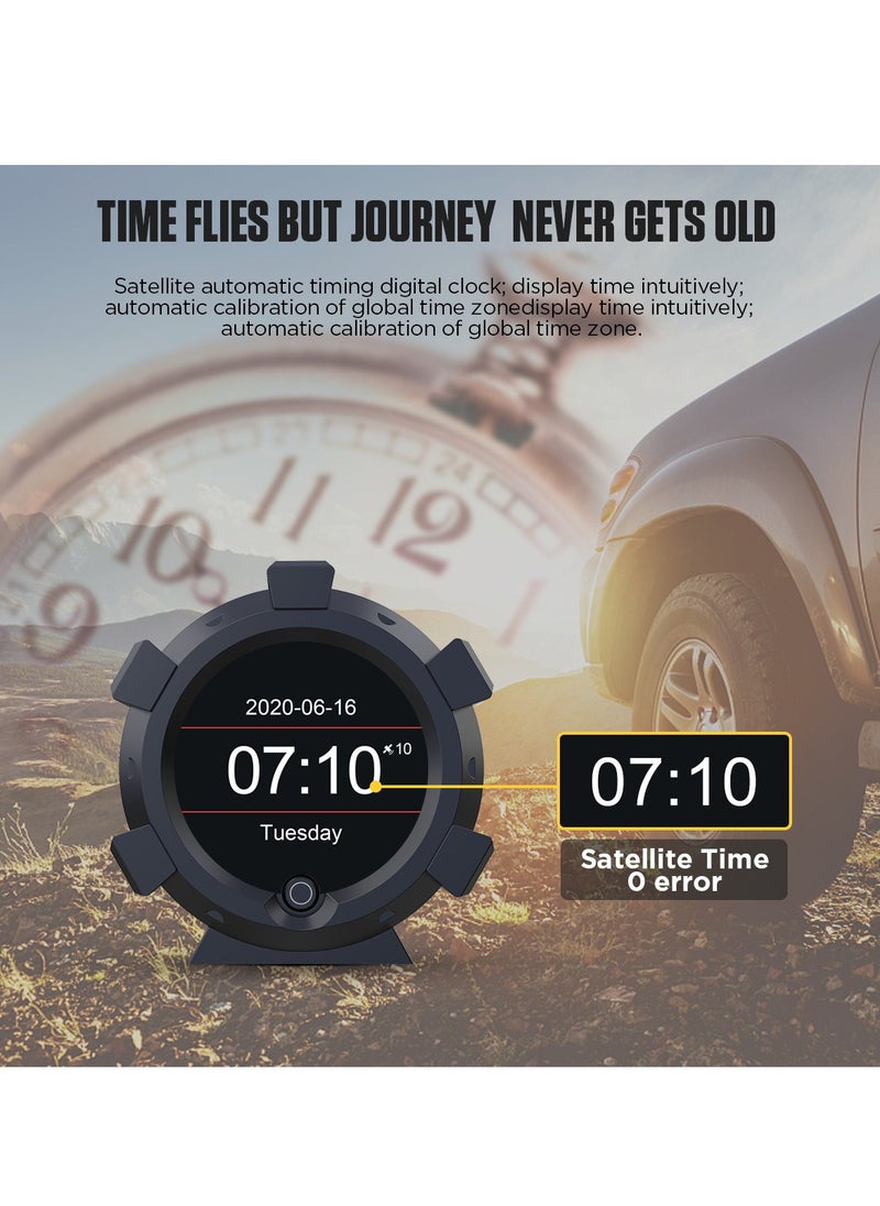 Autool - AUTOOL X95 Car Multifunctional Head Up Display HUD Off-road GPS Altitude Speed Display Slope Meter Car 4×4 Inclinometer Provide Slope Angle Speed Satellite - Image 1